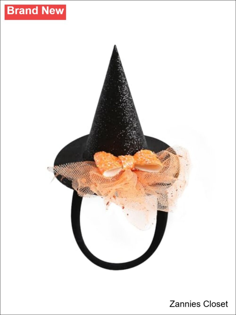 👻 JiaDuo Baby Witch Hat Headband Felt Hair Accessory Halloween Party